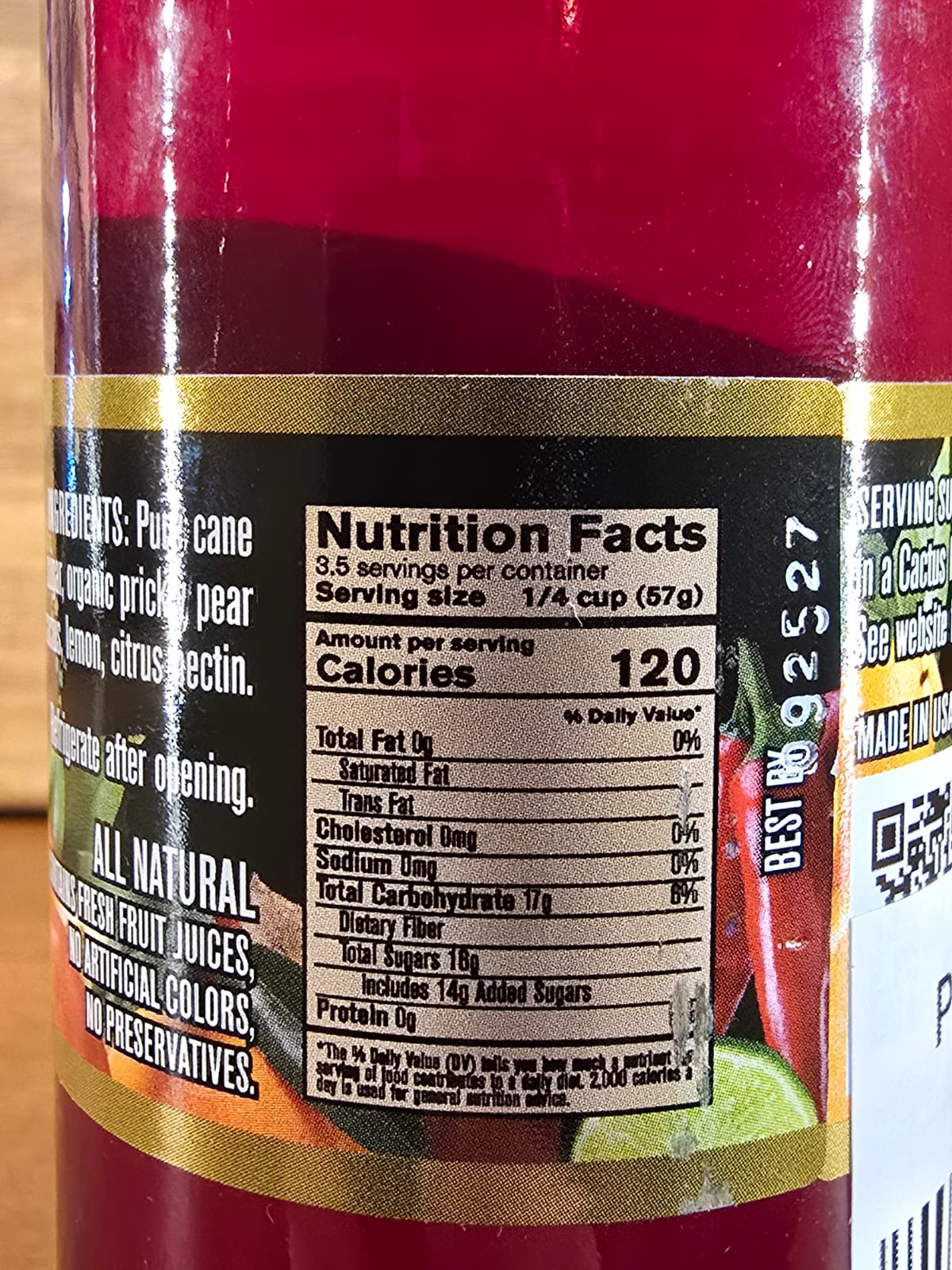 Prickly Pear Syrup