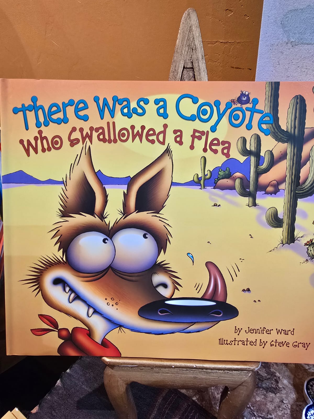 There Was A Coyote Who Swallowed A Flea
